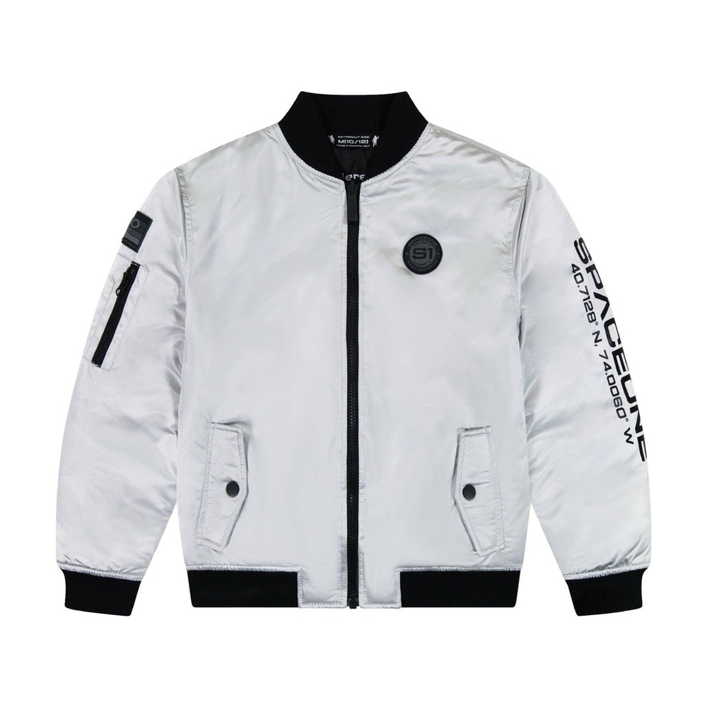 SPACEONE x Andy & Evan® NASA Apollo 11 Unisex Reversible Bomber Jacket